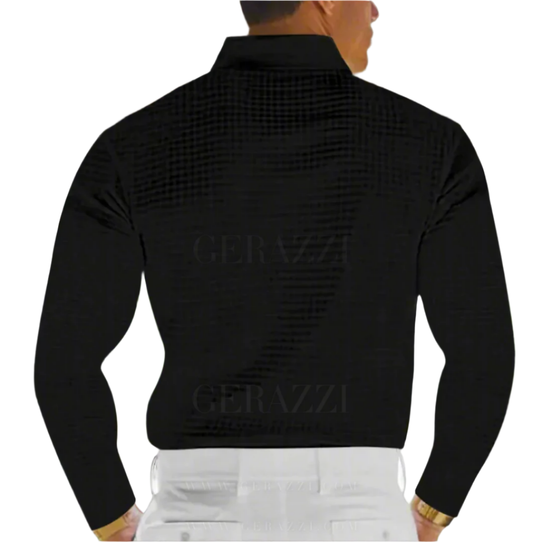 Lorenzo – Gebreide Heren Sweater Polo