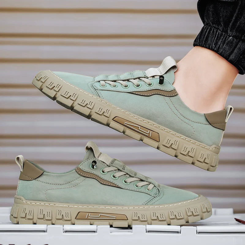 VitoTarpini™ Heren trendy zeildoek casual flats