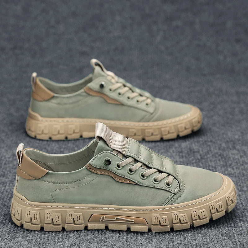 VitoTarpini™ Heren trendy zeildoek casual flats