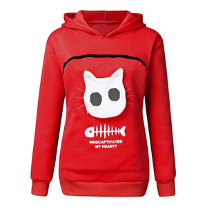 MeowModa Cat Lovers Knuffelbuidel Hoodie