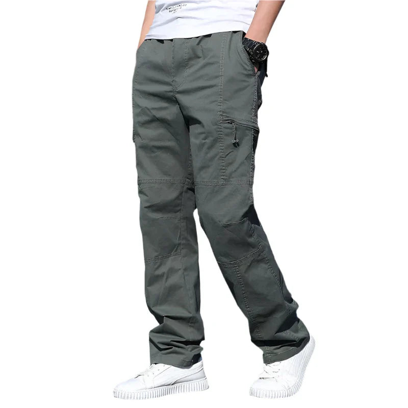 Alessio – Relaxed-Fit Katoenen Casual Broek voor Heren