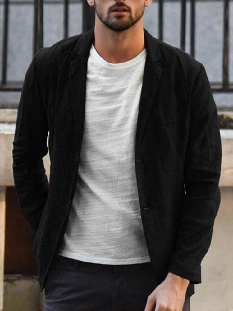 VernoFede Katoenen Blazer Voor Mannen