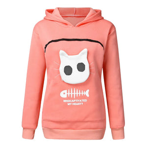 MeowModa Cat Lovers Knuffelbuidel Hoodie