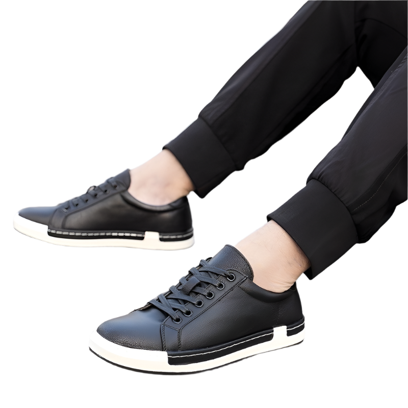 Luca – Alledaagse Heren Sneakers van Kunstleer