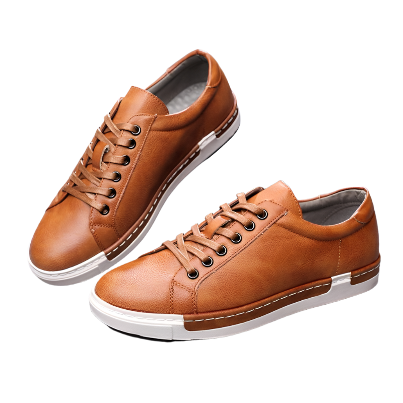 Luca – Alledaagse Heren Sneakers van Kunstleer