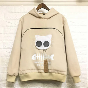 MeowModa Cat Lovers Knuffelbuidel Hoodie