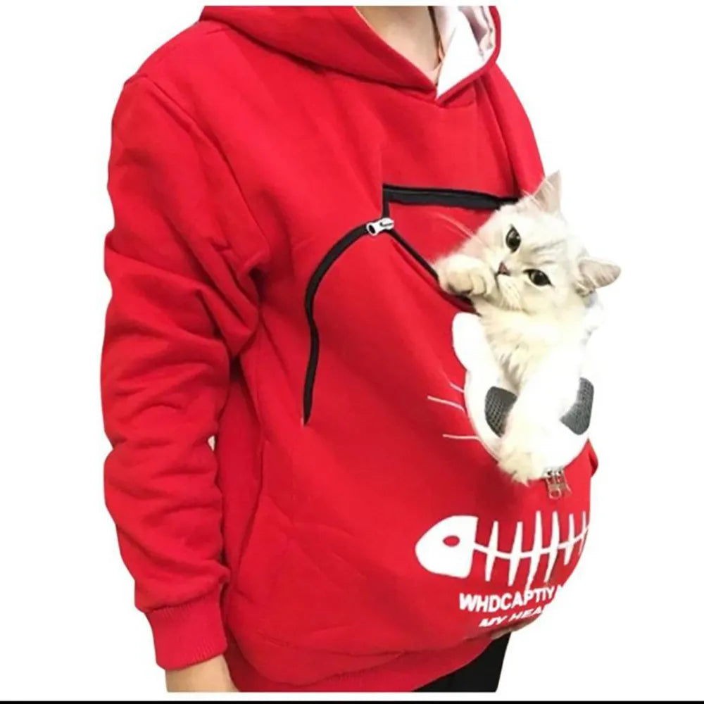 MeowModa Cat Lovers Knuffelbuidel Hoodie