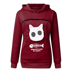 MeowModa Cat Lovers Knuffelbuidel Hoodie