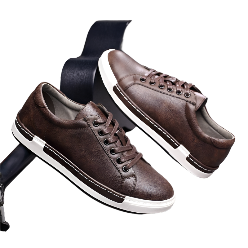 Luca – Alledaagse Heren Sneakers van Kunstleer