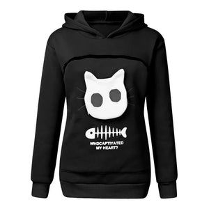 MeowModa Cat Lovers Knuffelbuidel Hoodie