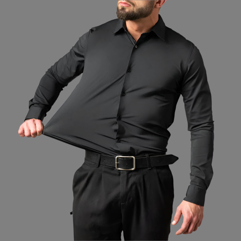 Lorenzo – Kreukvrij Heren Stretch Overhemd