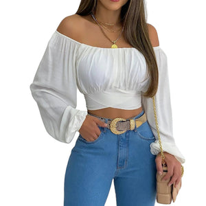 ElianaRizzo Off Schoulder Top