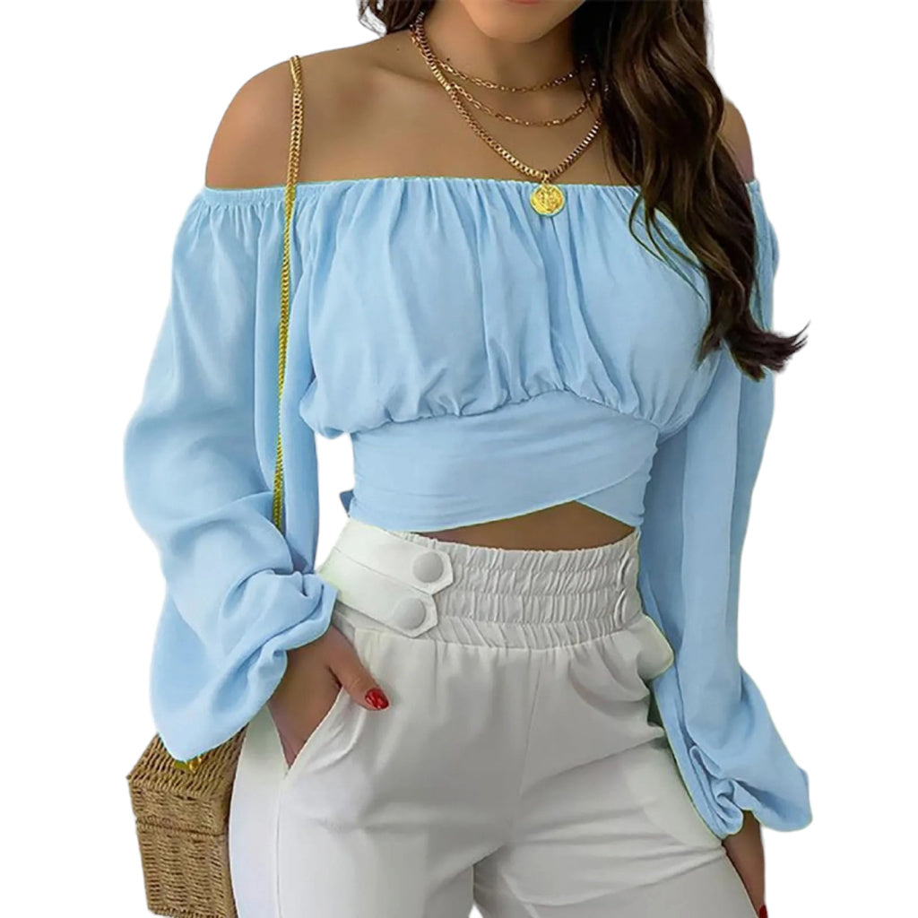 ElianaRizzo Off Schoulder Top