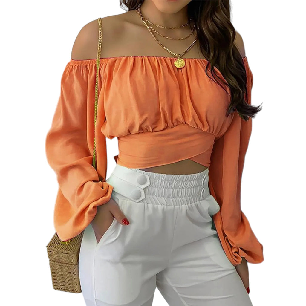 ElianaRizzo Off Schoulder Top