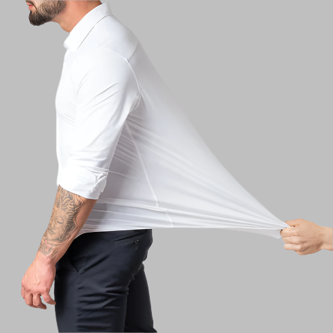 Lorenzo – Kreukvrij Heren Stretch Overhemd