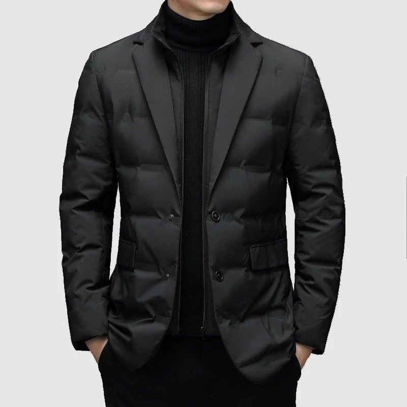 Alessio – Gewatteerde Heren Blazer Jas