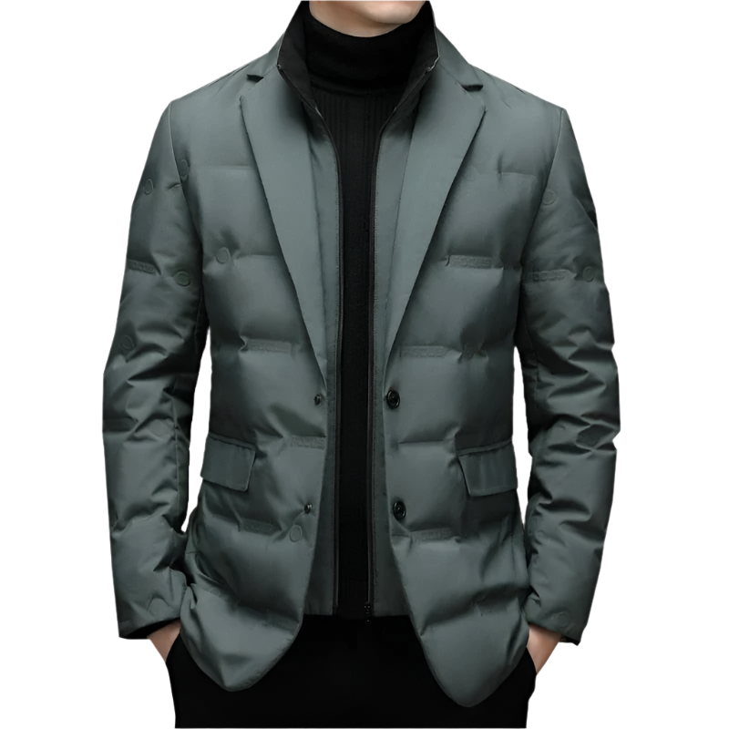 Alessio – Gewatteerde Heren Blazer Jas