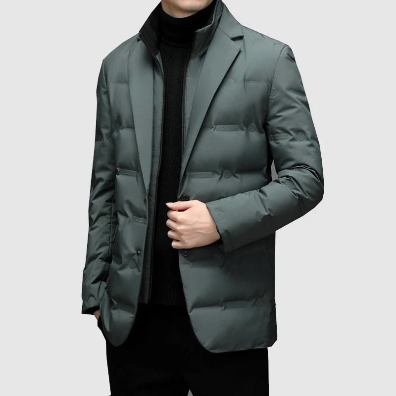 Alessio – Gewatteerde Heren Blazer Jas