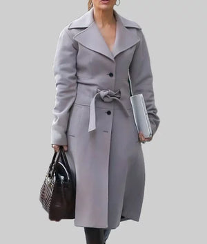 IsabellaCaruso Vrouwenoutfits herfst winter casual lange jas