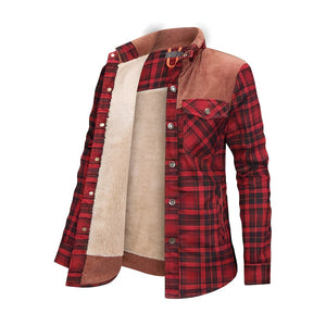 Alessandro – Heren Flanellen Winterjas voor Ultieme Warmte