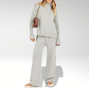 SofiaCalabrese Moeiteloze Elegantie Tweedelige Set Voor Vrouwen