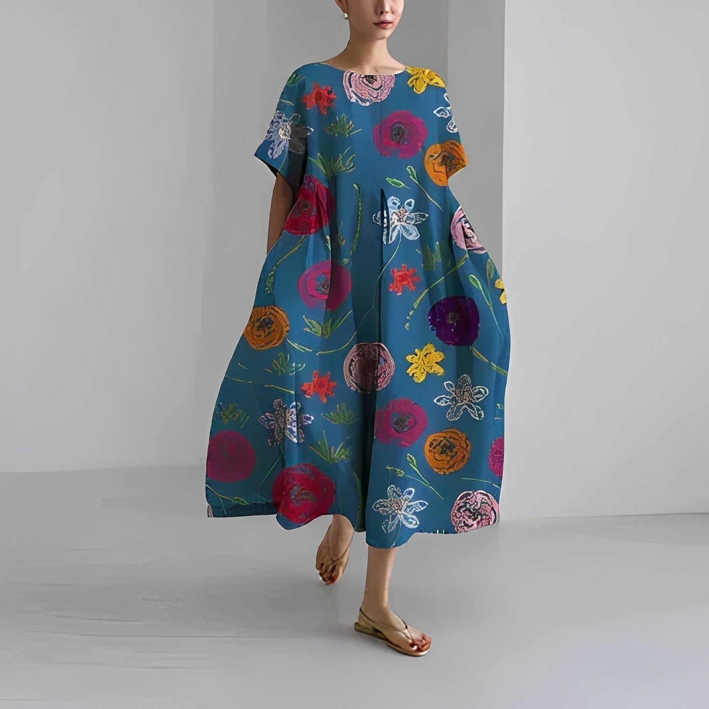 MarcoPetalo™ Boho bloemenjurk