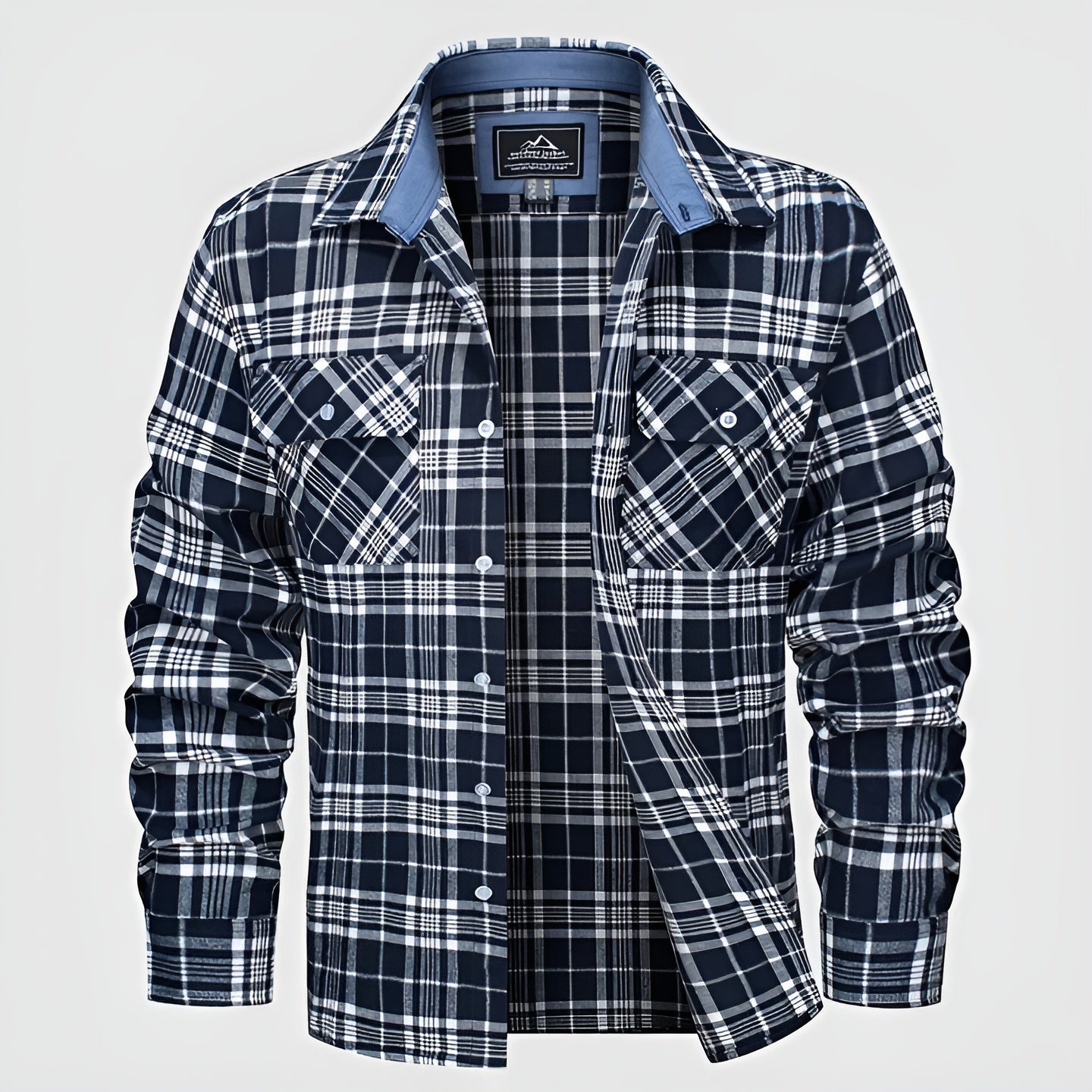 Lorenzo – Heren Overhemd met Flanellen Voering