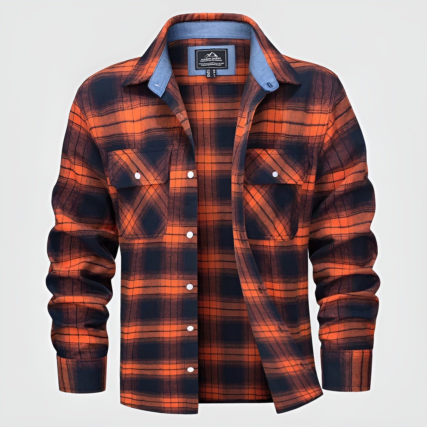 Lorenzo – Heren Overhemd met Flanellen Voering