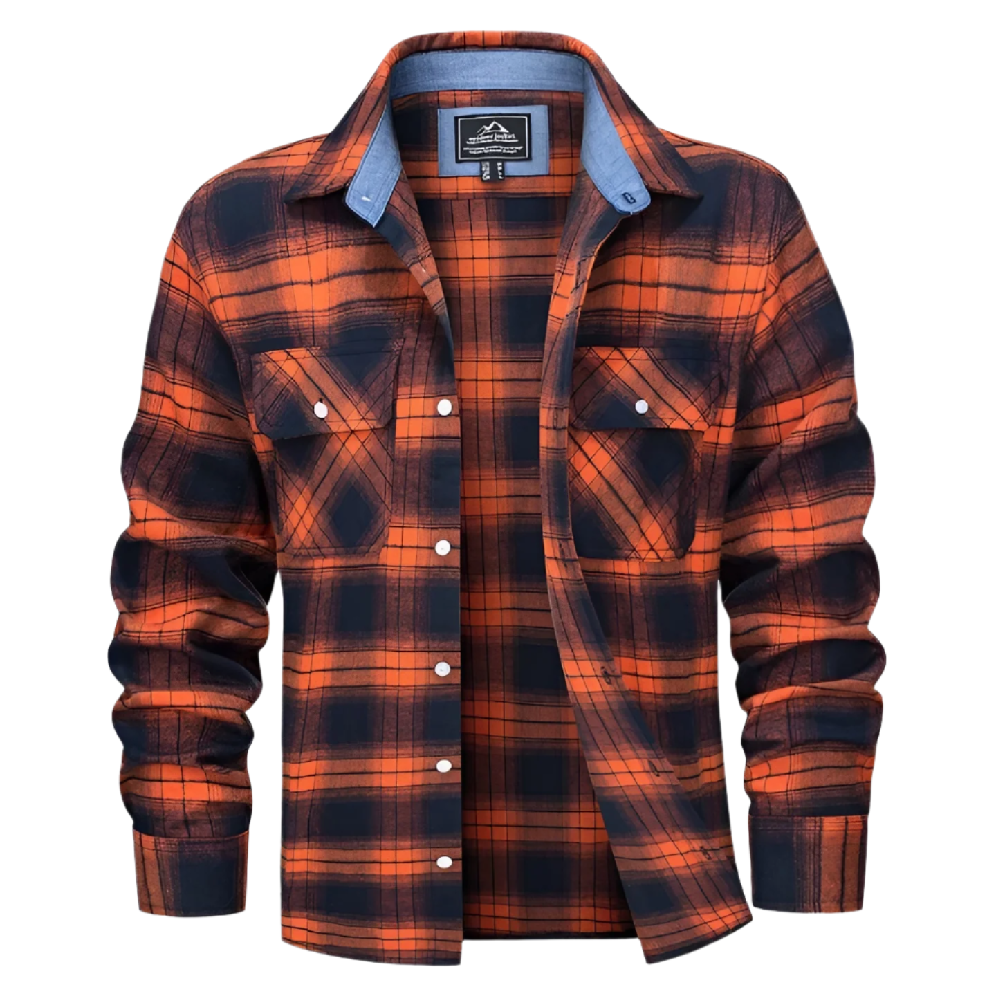 Lorenzo – Heren Overhemd met Flanellen Voering