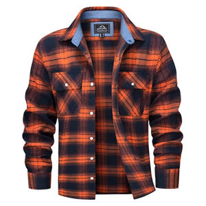 Lorenzo – Heren Overhemd met Flanellen Voering