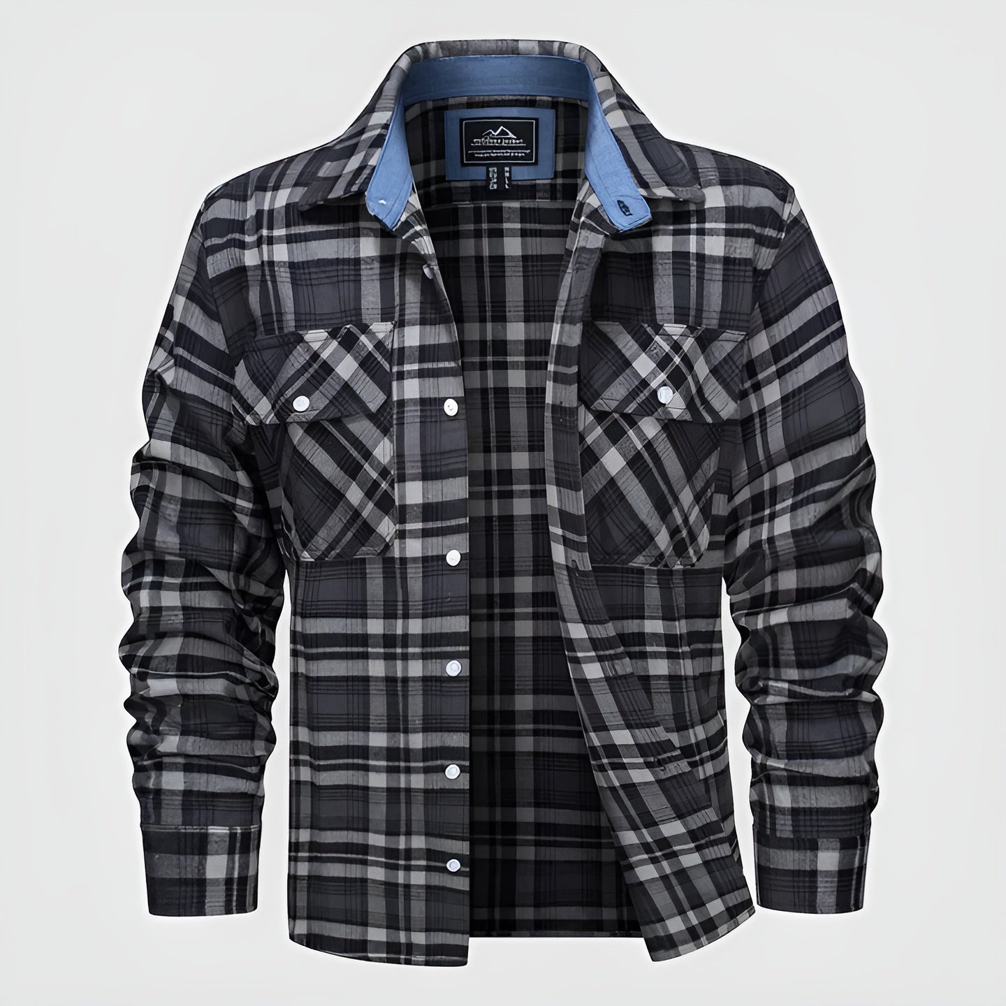 Lorenzo – Heren Overhemd met Flanellen Voering