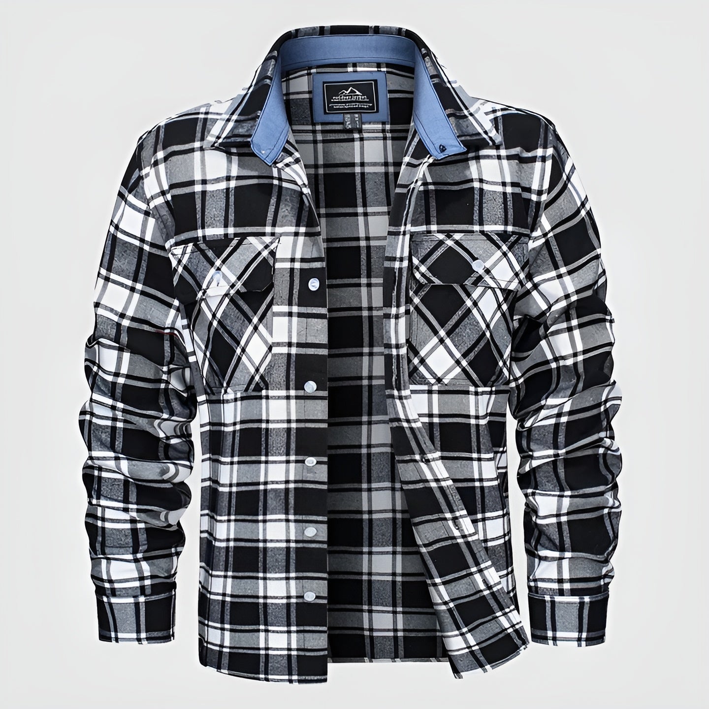 Lorenzo – Heren Overhemd met Flanellen Voering