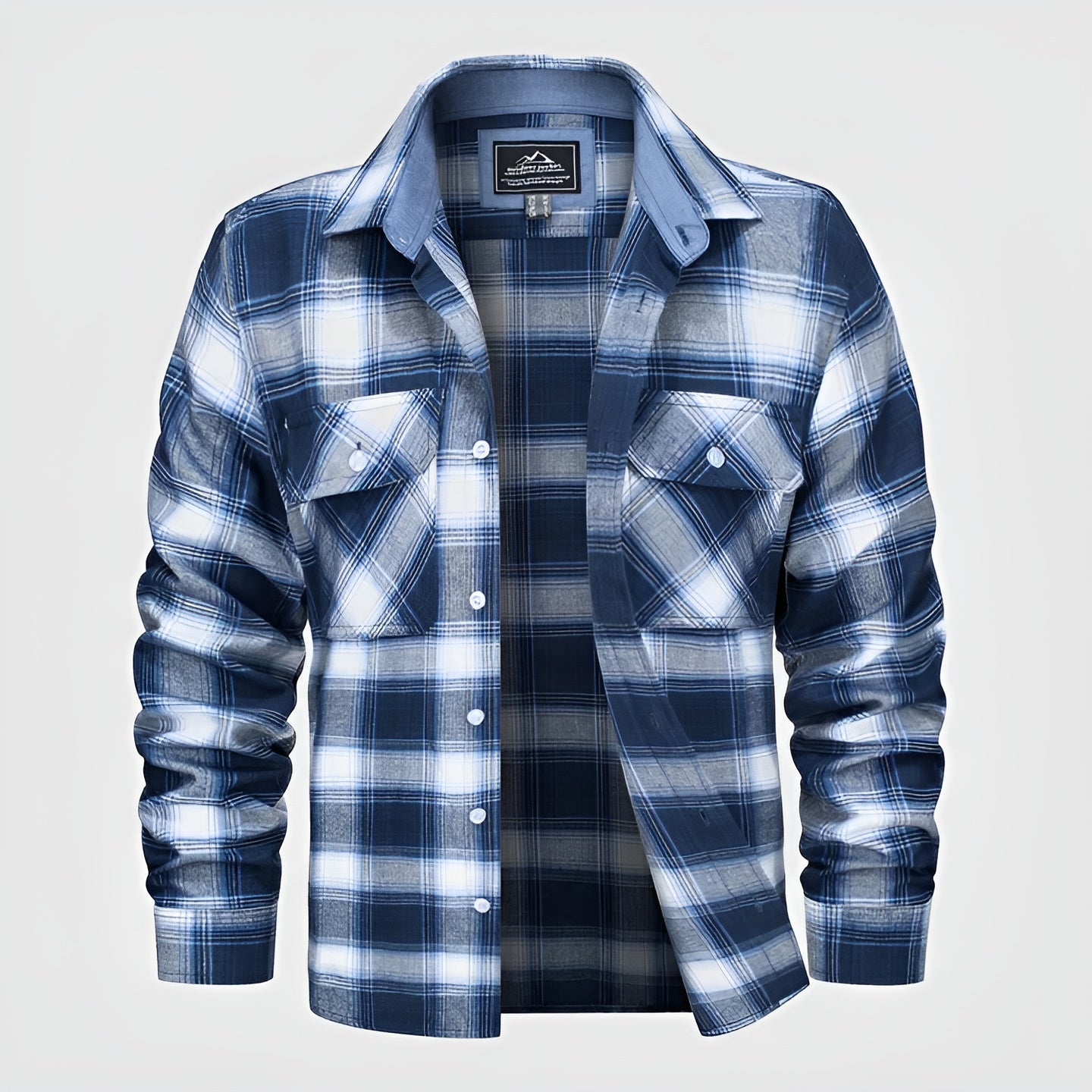 Lorenzo – Heren Overhemd met Flanellen Voering