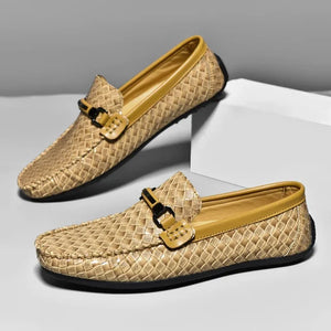 MatteoSantoro Heren Leren Loafers Voor Mannen