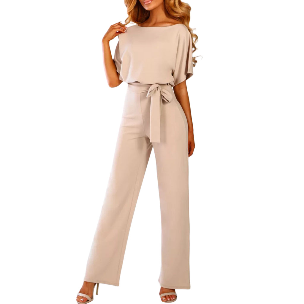 Isabella – Wijde-Leg Dames Zomer Jumpsuit