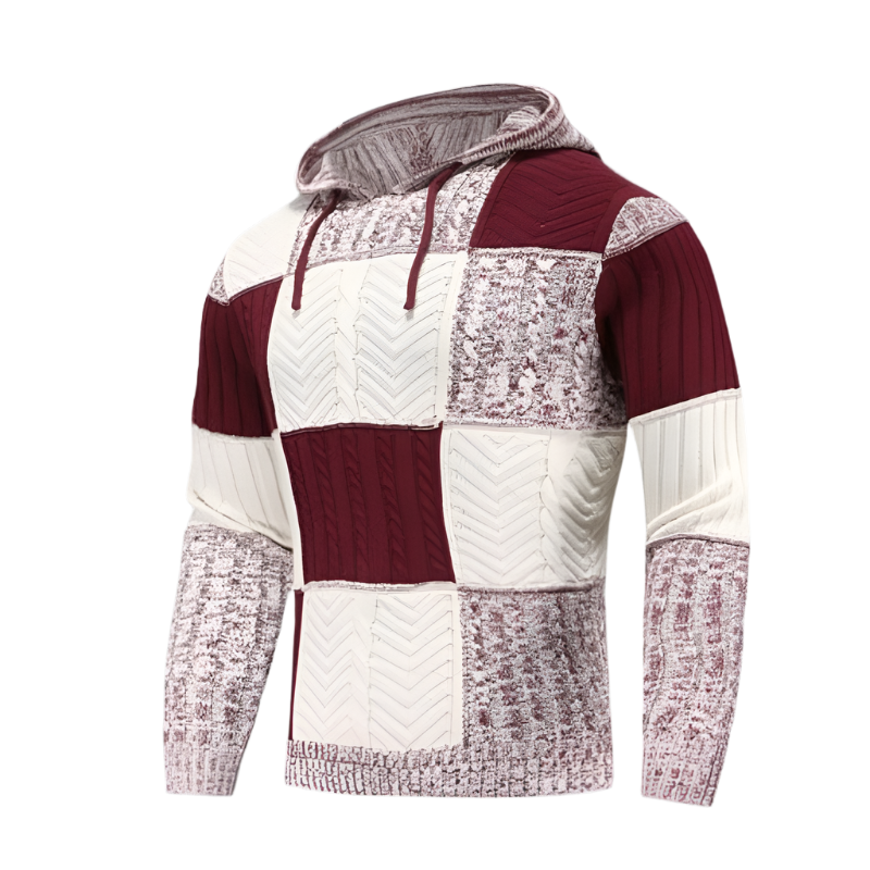 Cardevo – Gebreid Herenvest met Capuchon