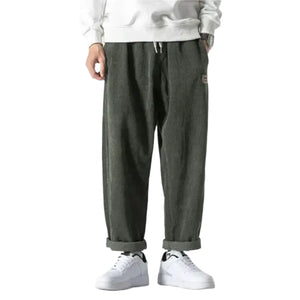 Luca – Wijde Corduroy Loungebroek voor Heren