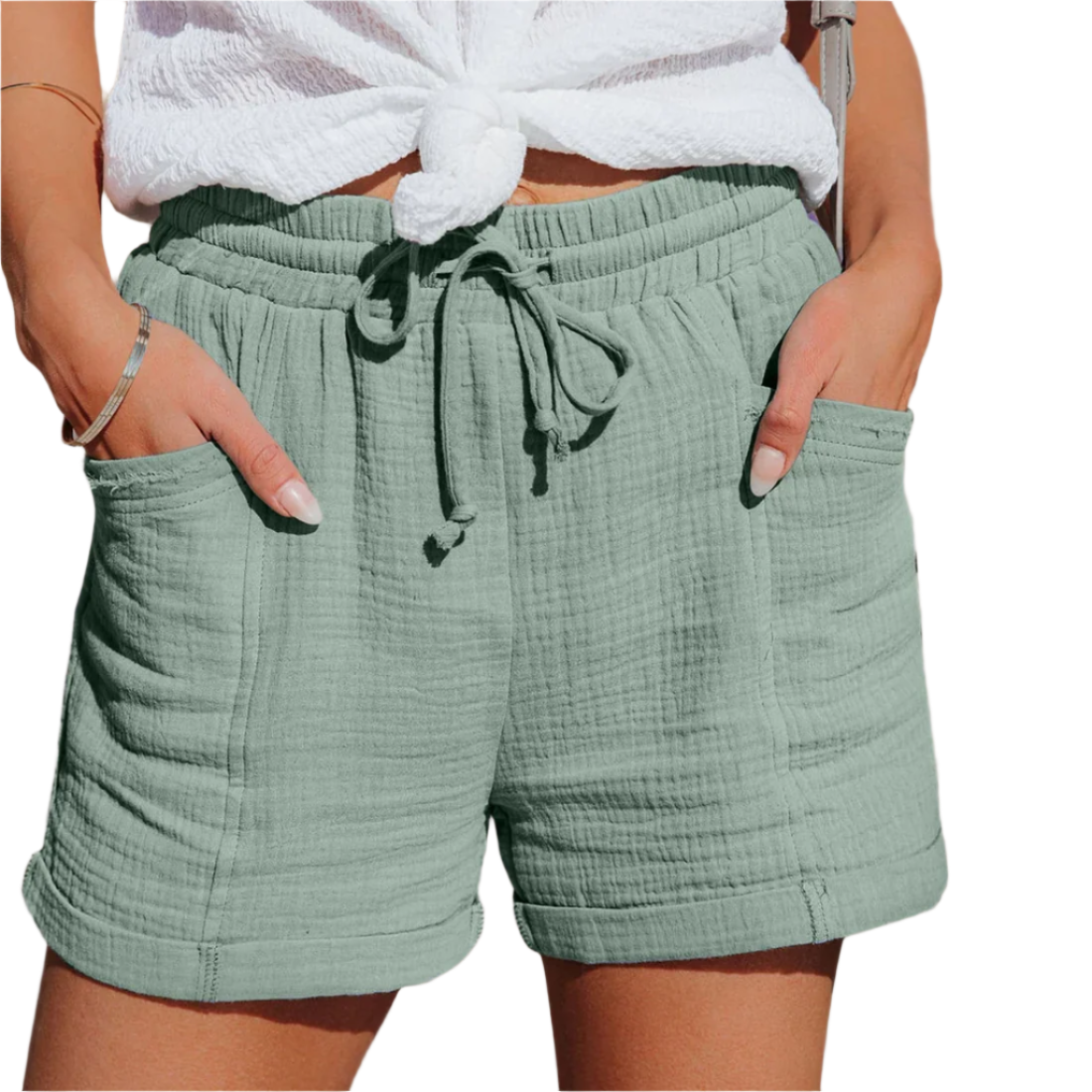 Alessia – Luchtige Zomershort voor Dames van Zachte Stof