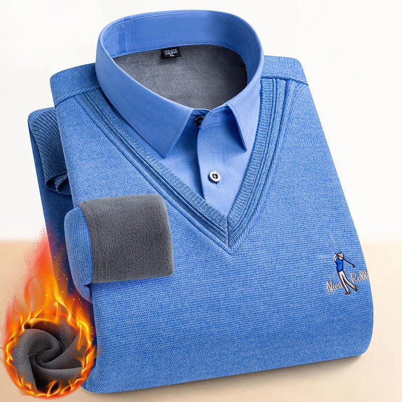 Matteo – 2-in-1 Heren Laagjes Trui