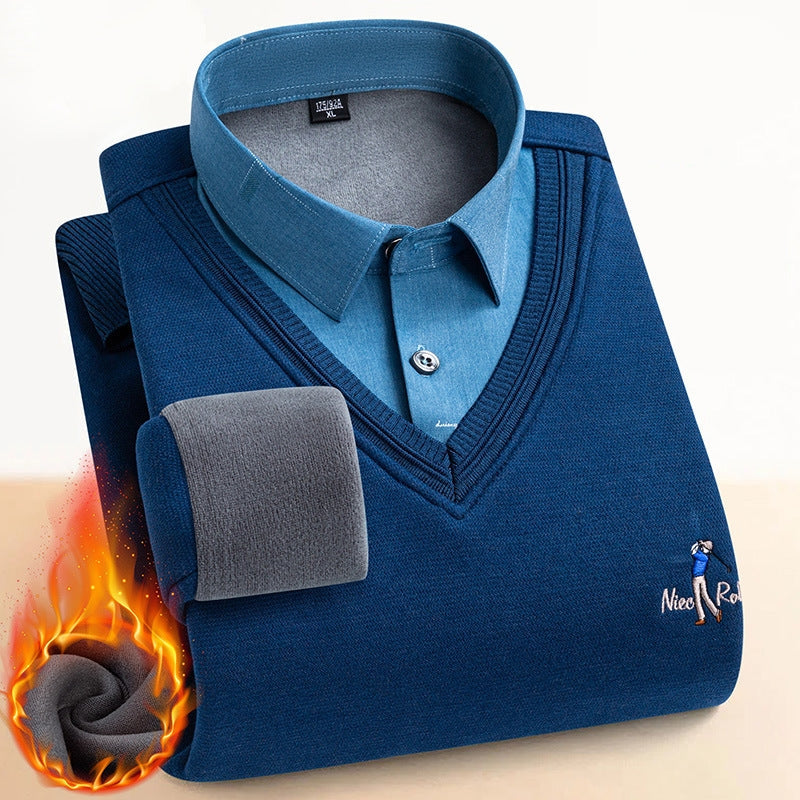 Matteo – 2-in-1 Heren Laagjes Trui