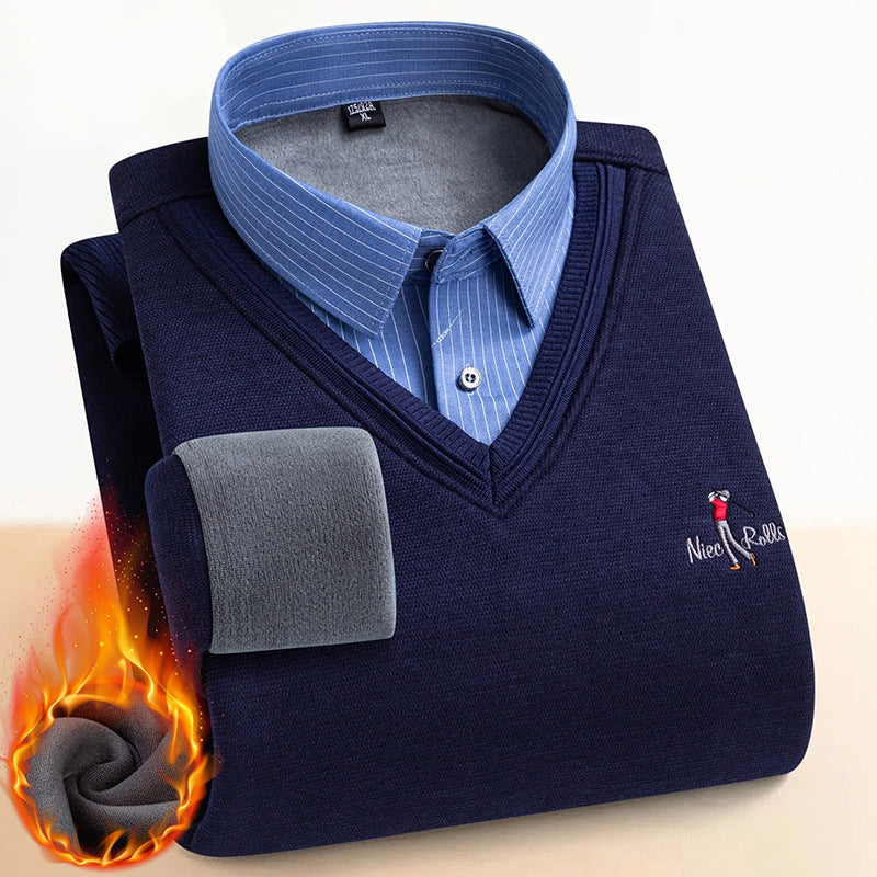 Matteo – 2-in-1 Heren Laagjes Trui