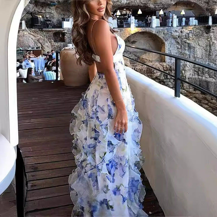 RosabellaFiori Azuurbloesem Jurk