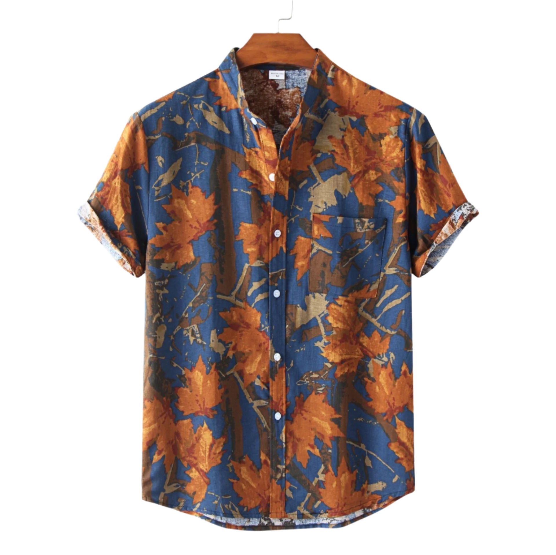Matteo – Ademend Heren Zomershirt met Print