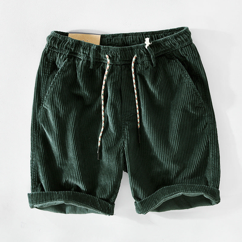 Luca – Zachte Corduroy Zomershorts voor Heren