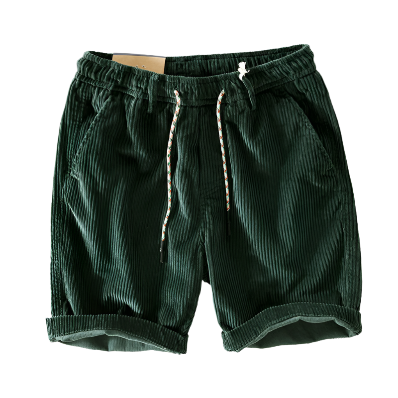 Luca – Zachte Corduroy Zomershorts voor Heren