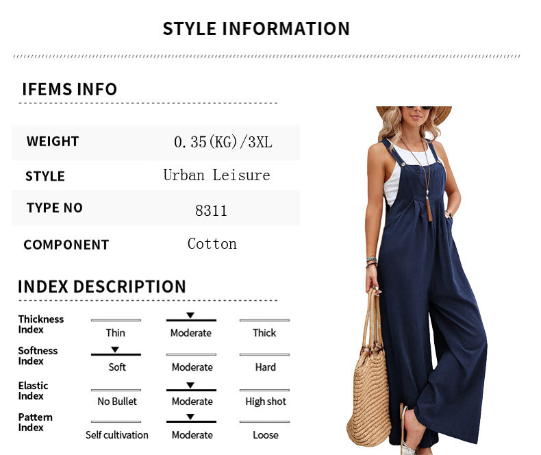 SheSline™ Jumpsuit Overalls