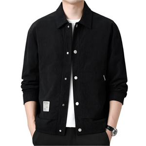 Lorenzo – Slim-Fit Fluwelen Herenjas