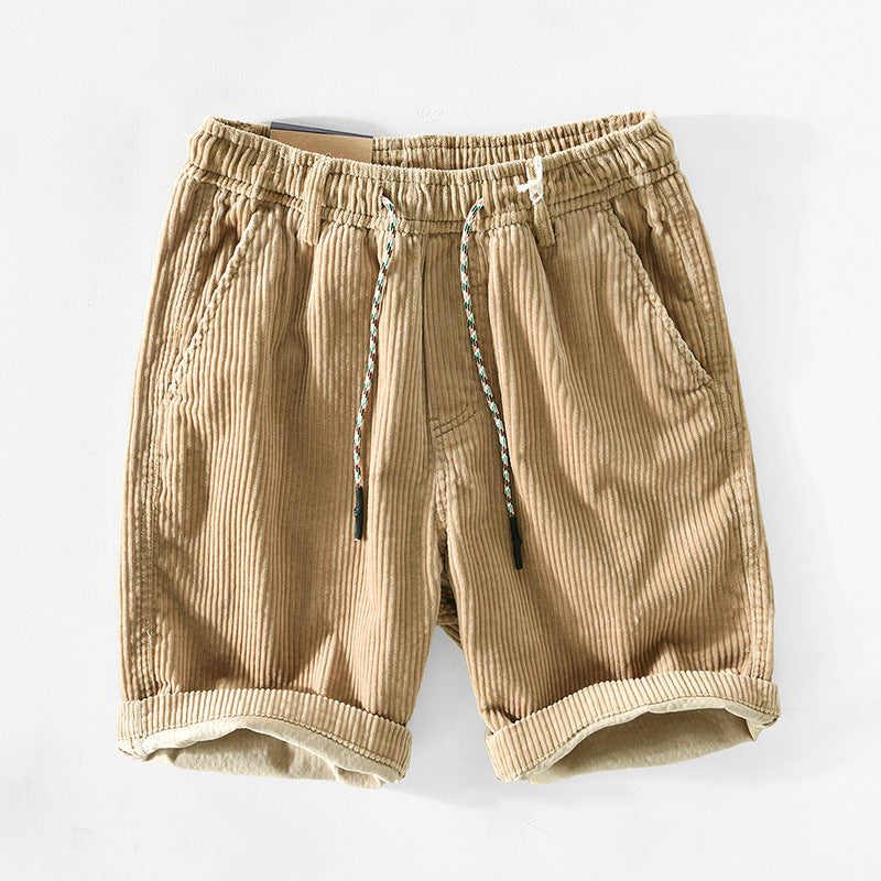 Luca – Zachte Corduroy Zomershorts voor Heren