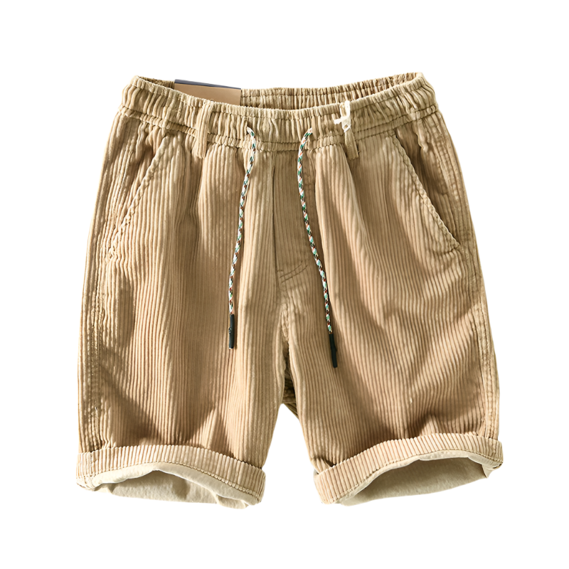 Luca – Zachte Corduroy Zomershorts voor Heren