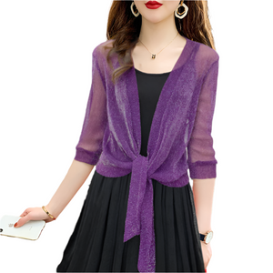 Sofia – Open Voorzijde Dames Blouse voor de Lente